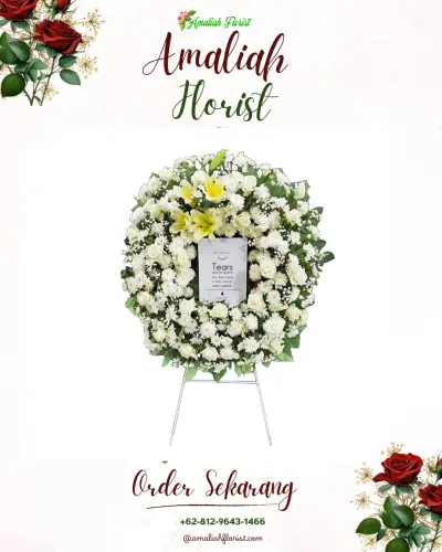 Krans Bunga Duka Cita cikarang